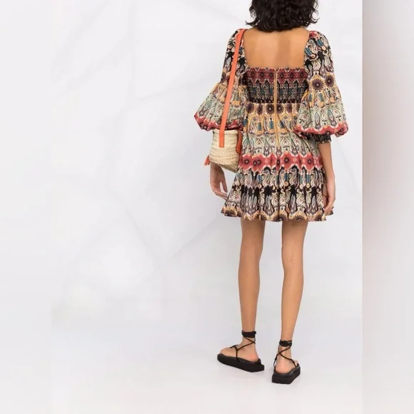 Alice + olivia Julissa Empire Waist Mini Dress - Picture 6 of 12